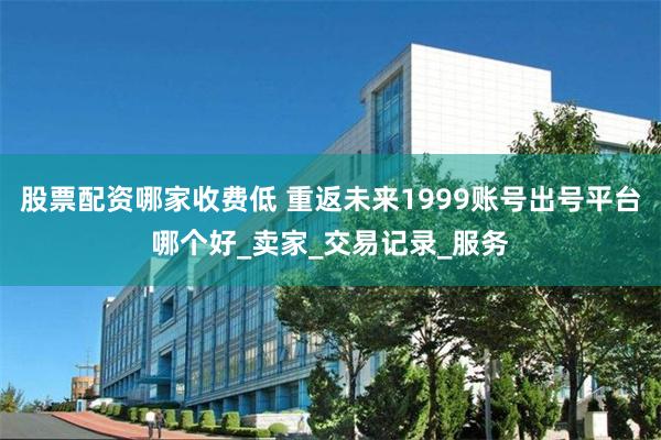 股票配资哪家收费低 重返未来1999账号出号平台哪个好_卖家_交易记录_服务
