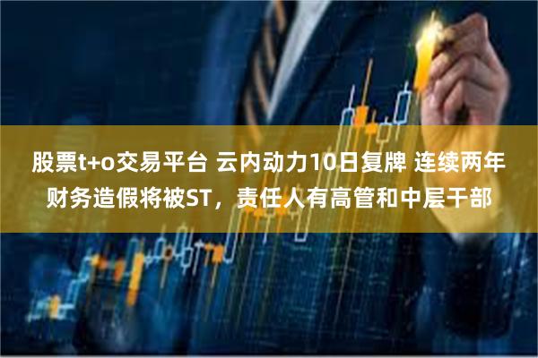股票t+o交易平台 云内动力10日复牌 连续两年财务造假将被ST，责任人有高管和中层干部