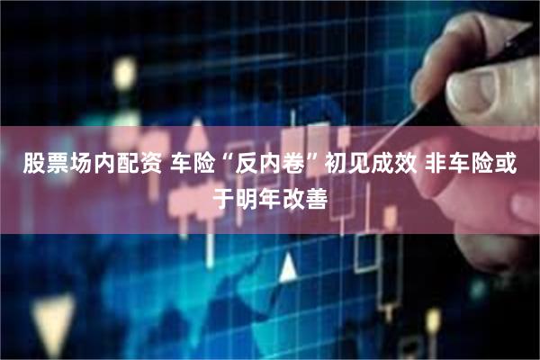 股票场内配资 车险“反内卷”初见成效 非车险或于明年改善